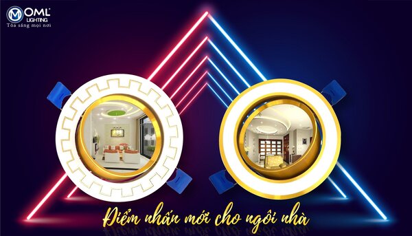 Âm trần xoáy góc 7W
