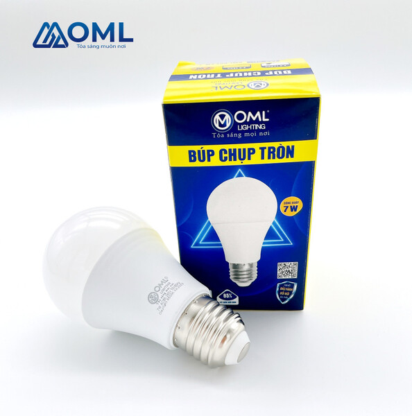 Búp chụp tròn 7W