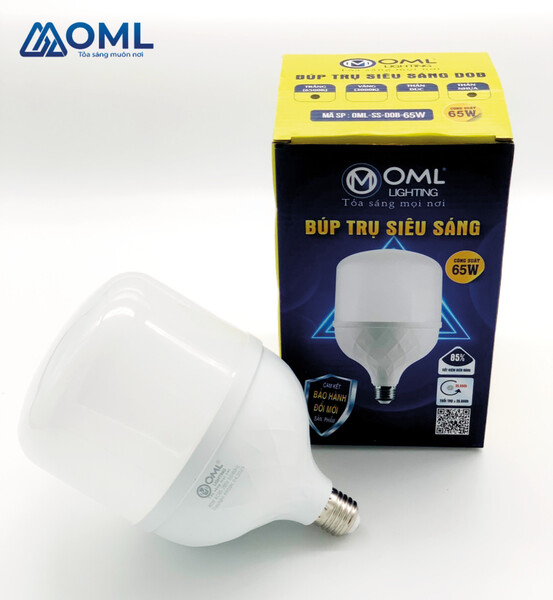 Búp trụ siêu sáng DOB 65W