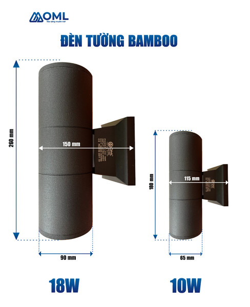 Đèn tường bamboo