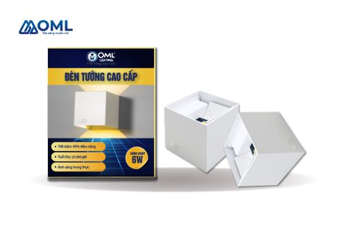 Đèn tường khối lập phương