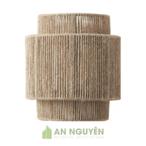 Mẫu đèn vách dây thừng