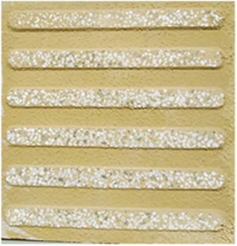 Gạch Terrazzo hình sọc ngang