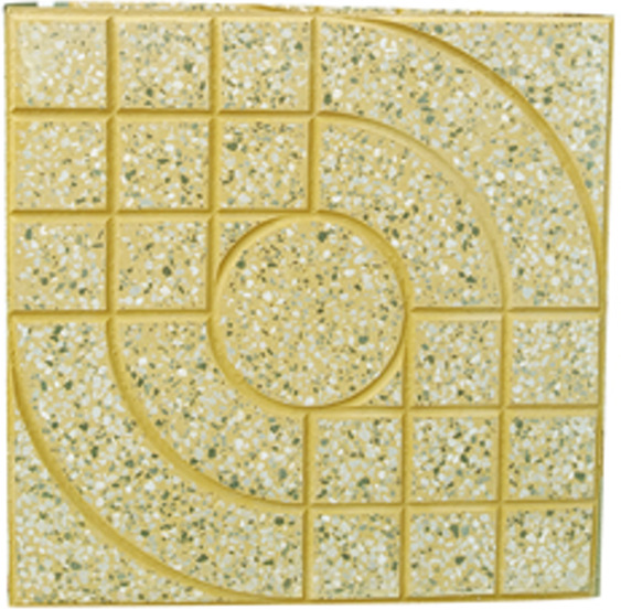 Gạch Terrazzo mắt nai vàng