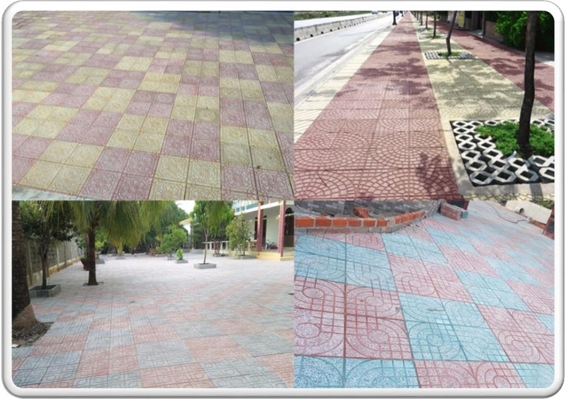 Mẫu gạch Terrazzo Long Điền