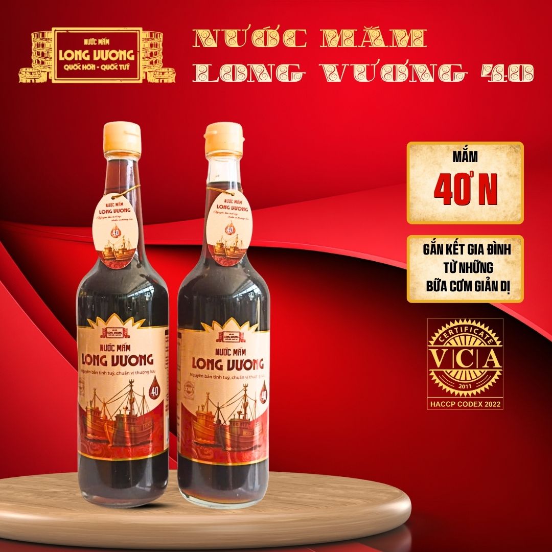 Nước mắm Long Vương 40 độ đạm