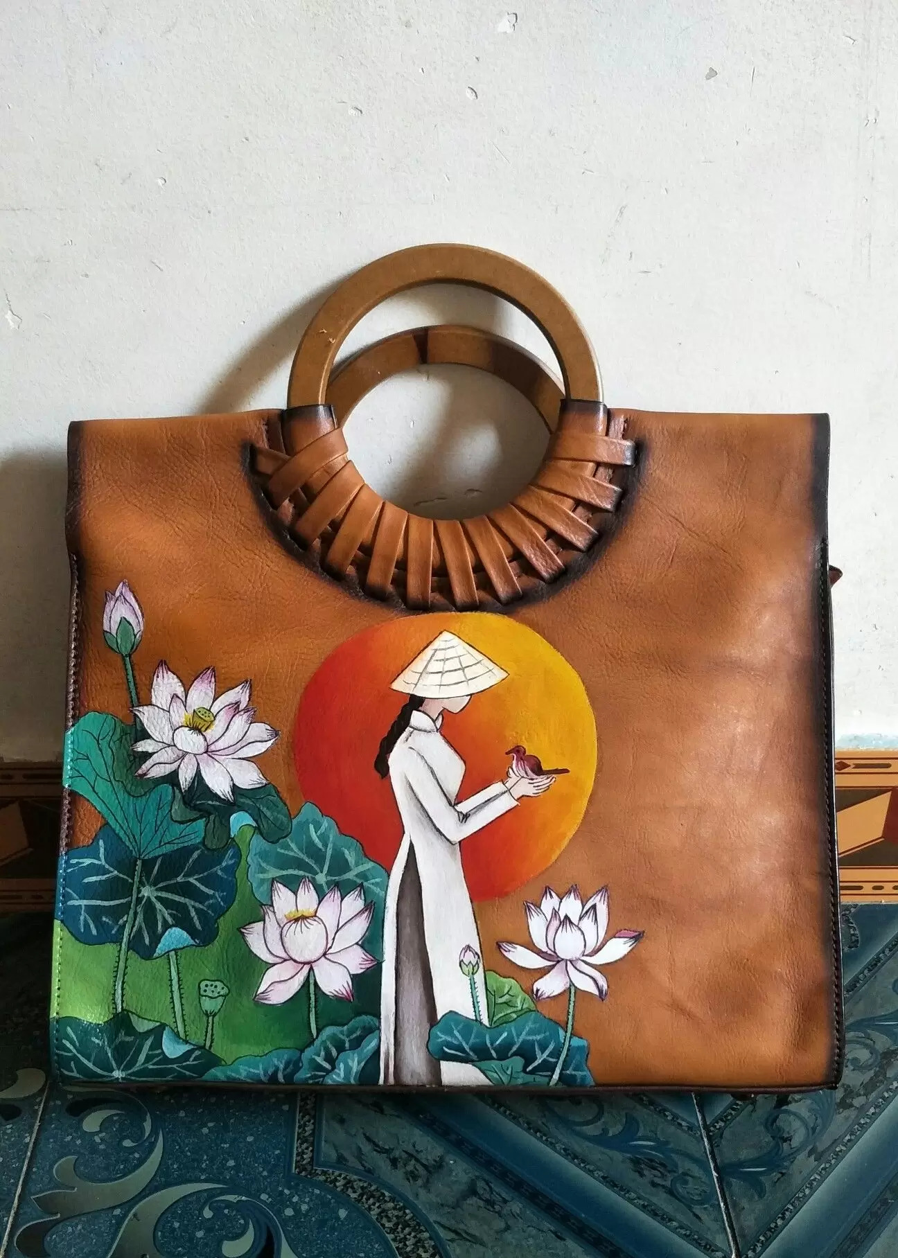 In hình 3D hoặc Pattern trên túi thời trang