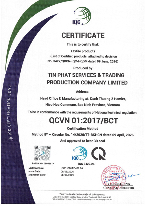 Chứng nhận QCVN 01:2017/BCT