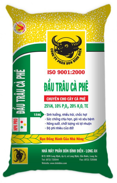 Bao phân bón cao cấp đầu trâu