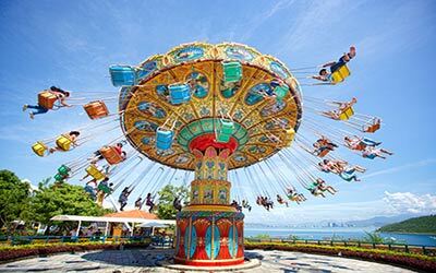 Đu quay dây văng 32 chỗ