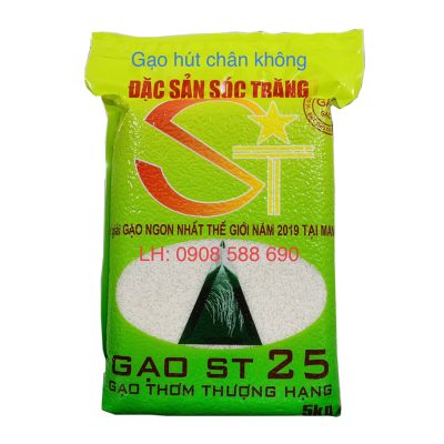 Gạo ST25 hút chân không