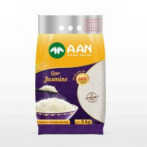 Gạo thơm Jasmine AAn túi 5kg
