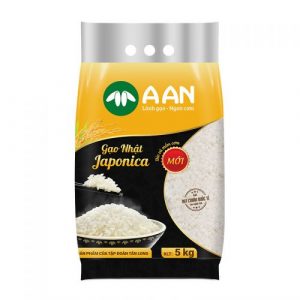 Gạo Nhật Japonica AAn túi 5kg