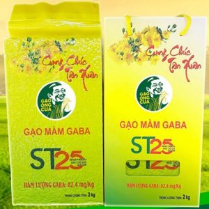 Gạo mầm Gaba ST25 Ông Cua