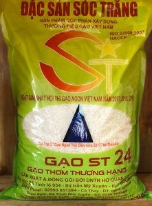 Gạo ST24 Sóc Trăng