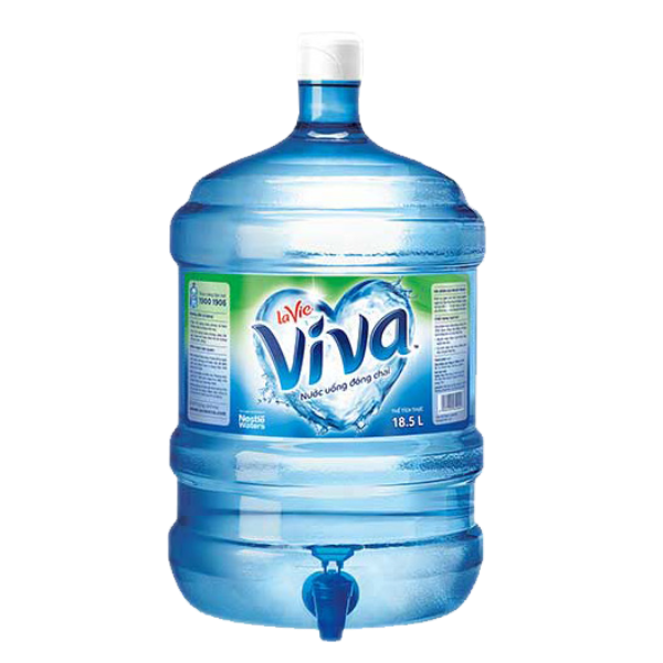 Nước tinh khiết Lavie Viva bình vòi