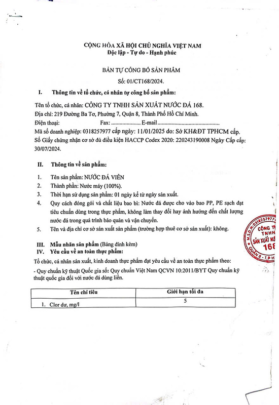 Hồ sơ công bố