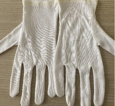 Găng tay cotton trắng size M