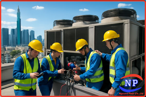 Sửa chữa hệ thống Chiller