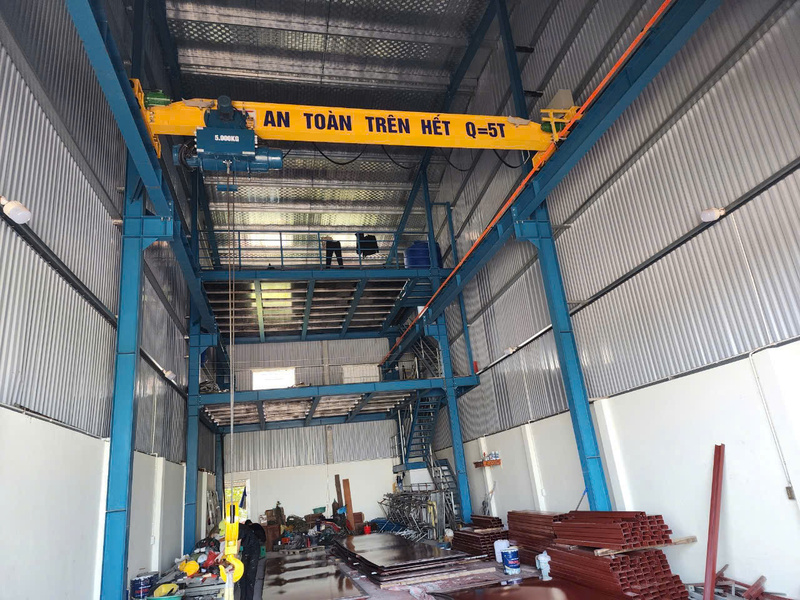 Cầu trục dầm đơn