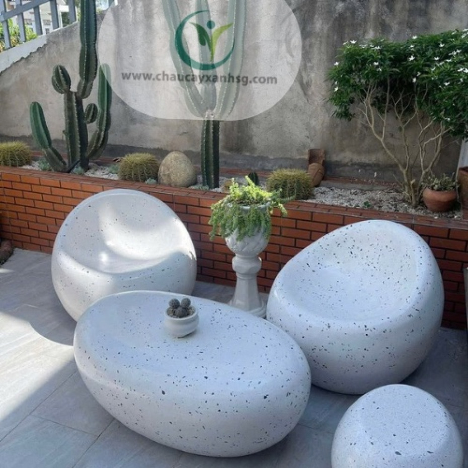 Bàn ghế đá sân vườn