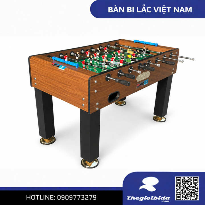 Bàn bi lắc Việt Nam gỗ nâu