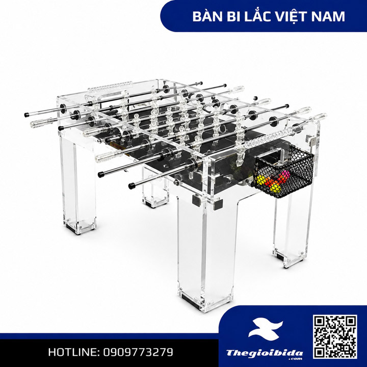Bàn bi lắc Việt Nam trong suốt