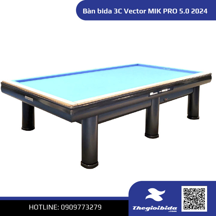 Bàn bida 3C Vector MIK PRO 5.0 2024