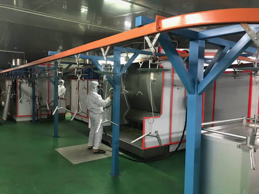 Dịch vụ sơn tĩnh điện