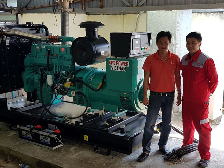 Dự án máy phát điện Cummins