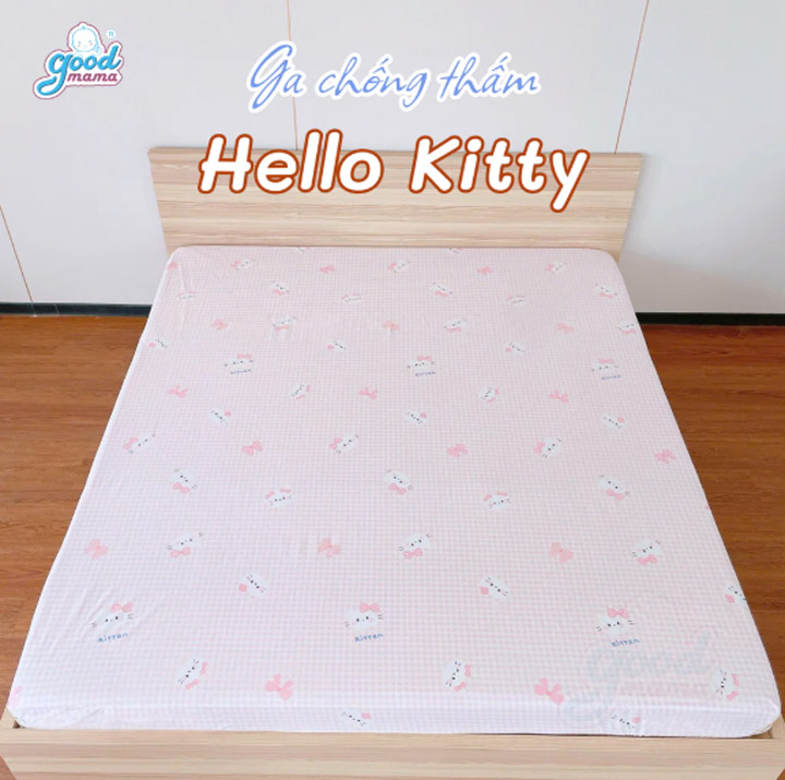 Ga Chống Thấm Goodmama - Mẫu Hello Kitty
