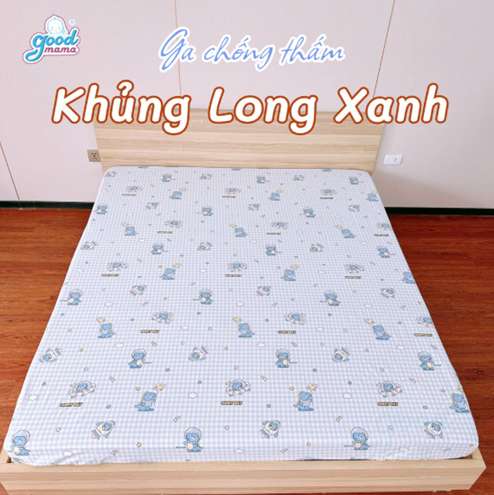 Ga Chống Thấm Goodmama - Mẫu Khủng Long Xanh