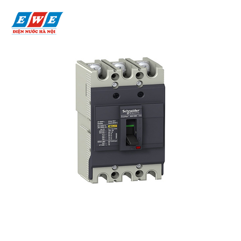 Aptomat MCCB 3P 100A 10kA EZC100F3100