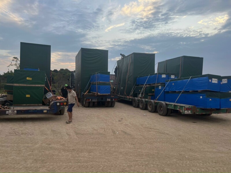 Vận tải bằng xe Container