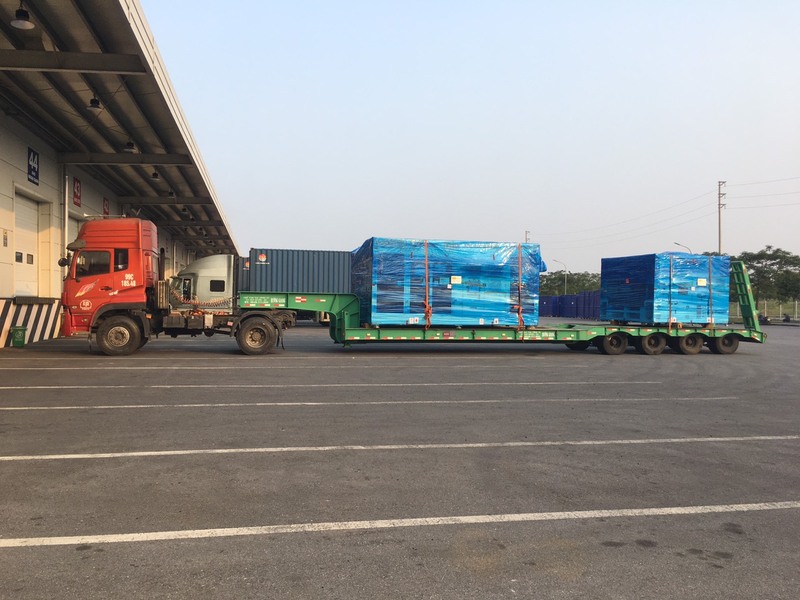 Vận tải bằng xe Container