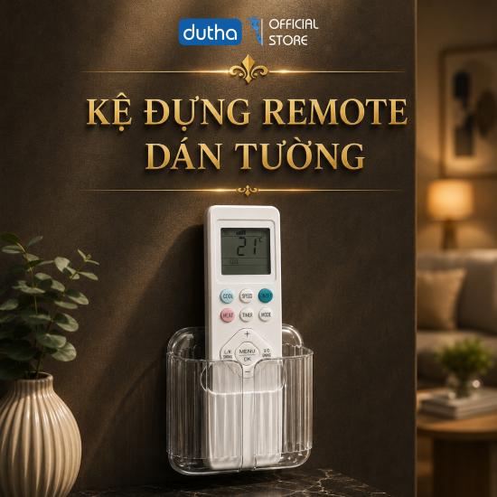 Kệ Đựng Remote Dán Tường