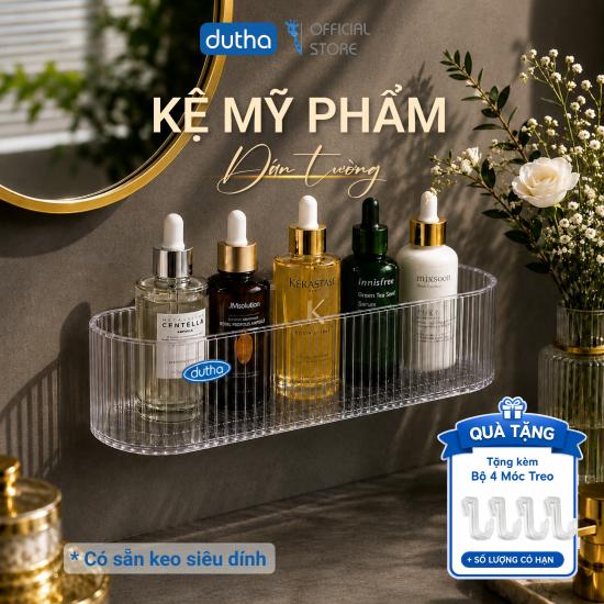 Kệ Mỹ Phẩm Dán Tường