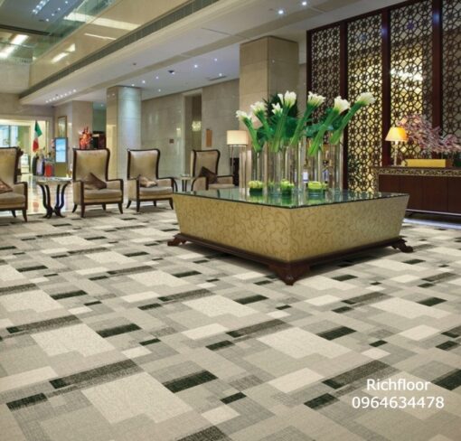 Thảm hoa văn sảnh tiếp khách