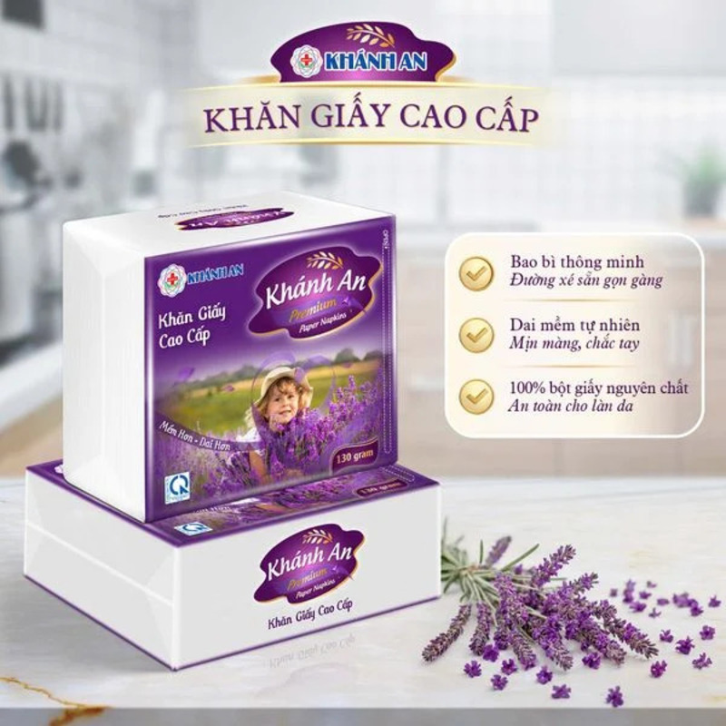 Khăn giấy cao cấp Khánh An