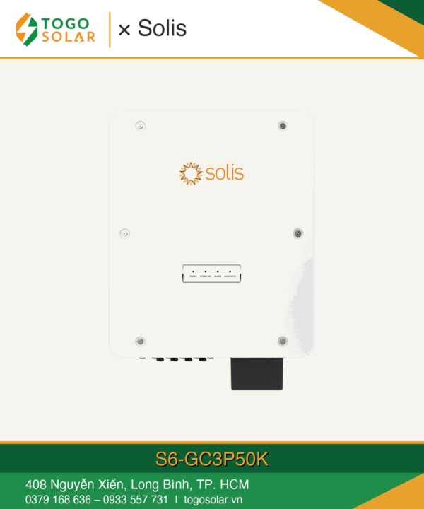 Inverter Solis hòa lưới 50kW S6 GC3P50K