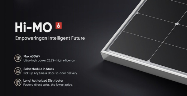 Tấm pin LONGi 580W Hi MO 6 g