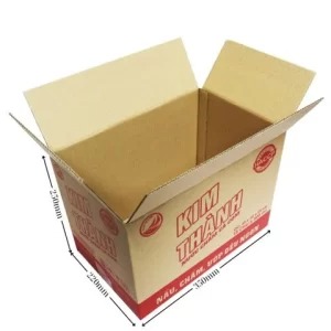 Hộp Carton In Chữ