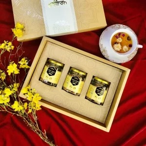 Hộp Đông Trùng Hạ Thảo Nắp Âm Dương 3 Khay