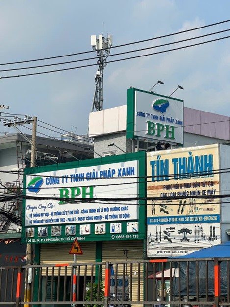 Biển hiệu mặt tiền