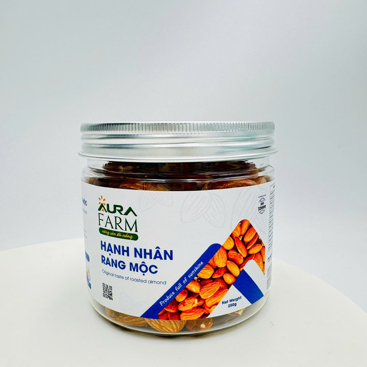 Hạnh nhân rang mộc