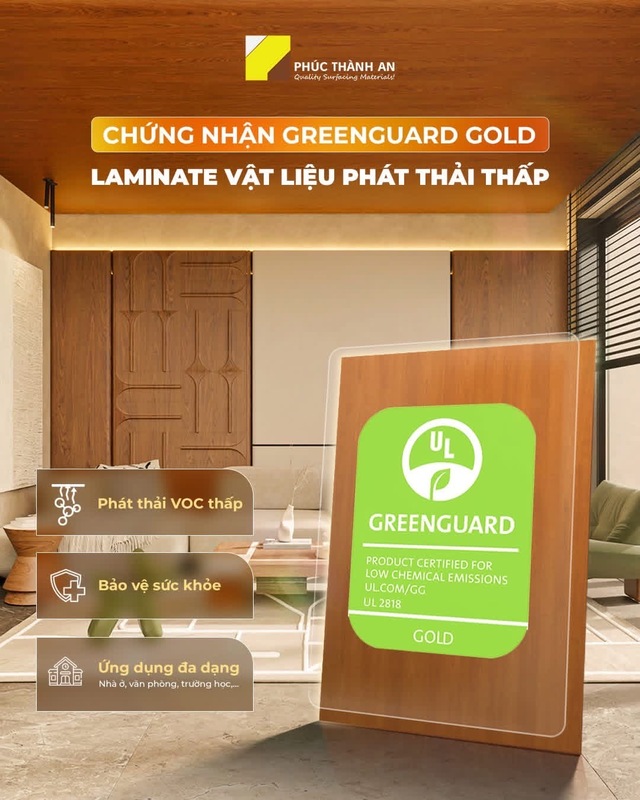 Chứng nhận Greenguard Gold