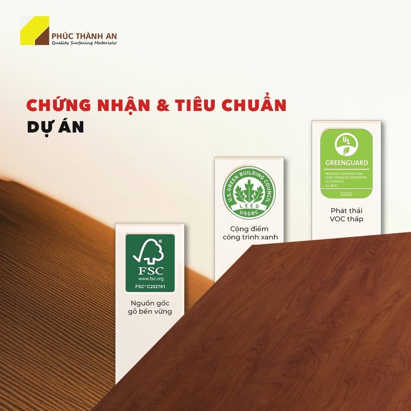 Chứng nhận và tiêu chuẩn dự án