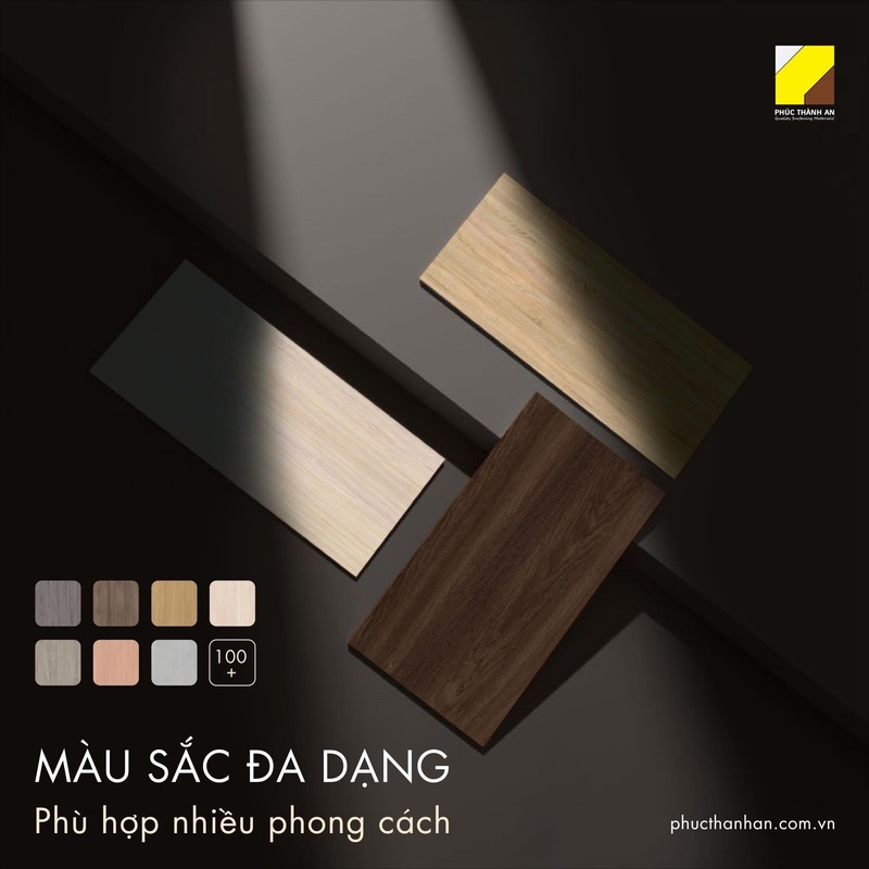 Màu sắc đa dạng
