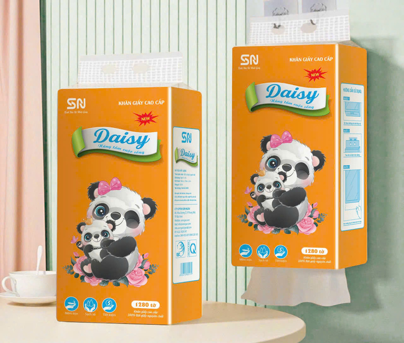 Khăn giấy cao cấp Daisy