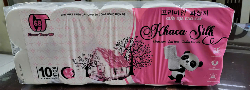 Giấy vệ sinh Khaca Silk
